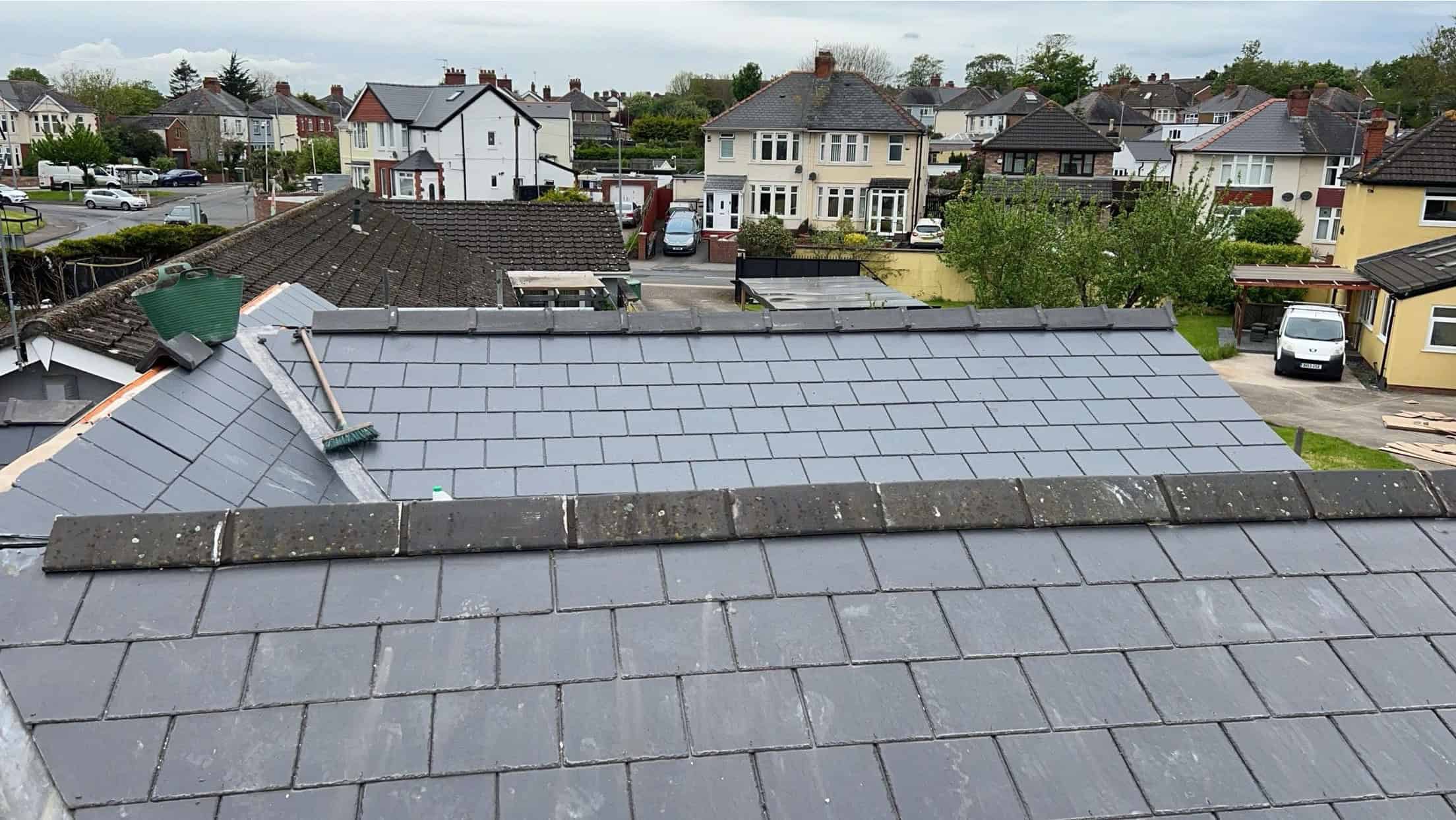 A redland roofing project - repair in llanishen